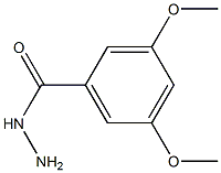 3,5-dimethoxybenzohydrazide 结构式