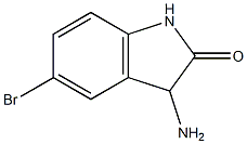 3-amino-5-bromo-1,3-dihydro-2H-indol-2-one 结构式