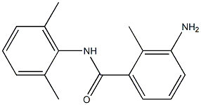 3-amino-N-(2,6-dimethylphenyl)-2-methylbenzamide 结构式