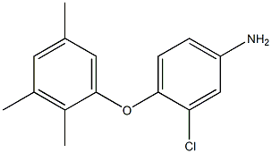 3-chloro-4-(2,3,5-trimethylphenoxy)aniline 结构式