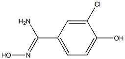 3-chloro-N',4-dihydroxybenzenecarboximidamide 结构式