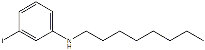 3-iodo-N-octylaniline 结构式