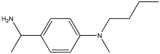 4-(1-aminoethyl)-N-butyl-N-methylaniline 结构式