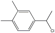 4-(1-chloroethyl)-1,2-dimethylbenzene 结构式