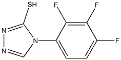 4-(2,3,4-trifluorophenyl)-4H-1,2,4-triazole-3-thiol 结构式