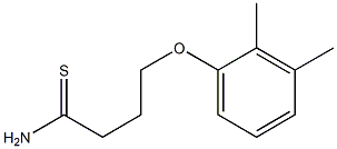 4-(2,3-dimethylphenoxy)butanethioamide 结构式