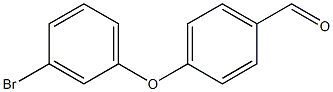 4-(3-bromophenoxy)benzaldehyde 结构式