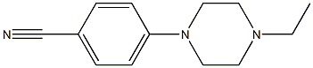 4-(4-ethylpiperazin-1-yl)benzonitrile 结构式