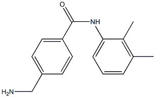 4-(aminomethyl)-N-(2,3-dimethylphenyl)benzamide 结构式