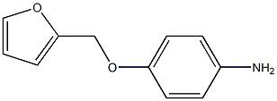 4-(furan-2-ylmethoxy)aniline 结构式