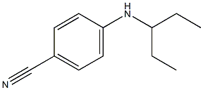 4-(pentan-3-ylamino)benzonitrile 结构式