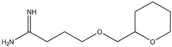 4-(tetrahydro-2H-pyran-2-ylmethoxy)butanimidamide 结构式