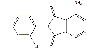 4-amino-2-(2-chloro-4-methylphenyl)-2,3-dihydro-1H-isoindole-1,3-dione 结构式