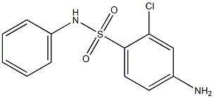 4-amino-2-chloro-N-phenylbenzene-1-sulfonamide 结构式