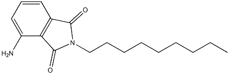 4-amino-2-nonyl-2,3-dihydro-1H-isoindole-1,3-dione 结构式