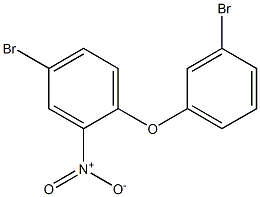 4-bromo-1-(3-bromophenoxy)-2-nitrobenzene 结构式