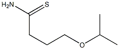 4-isopropoxybutanethioamide 结构式