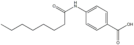 4-octanamidobenzoic acid 结构式