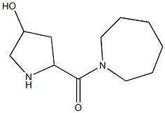 5-(azepan-1-ylcarbonyl)pyrrolidin-3-ol 结构式