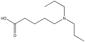 5-(dipropylamino)pentanoic acid 结构式