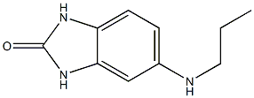 5-(propylamino)-2,3-dihydro-1H-1,3-benzodiazol-2-one 结构式