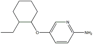 5-[(2-ethylcyclohexyl)oxy]pyridin-2-amine 结构式