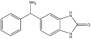 5-[amino(phenyl)methyl]-2,3-dihydro-1H-1,3-benzodiazol-2-one 结构式
