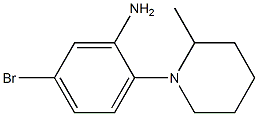 5-bromo-2-(2-methylpiperidin-1-yl)aniline 结构式