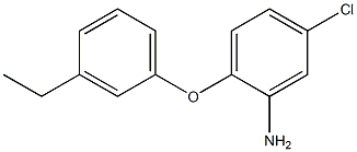 5-chloro-2-(3-ethylphenoxy)aniline 结构式