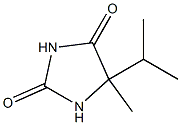 5-isopropyl-5-methylimidazolidine-2,4-dione 结构式