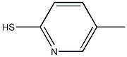 5-methylpyridine-2-thiol 结构式