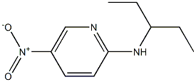 5-nitro-N-(pentan-3-yl)pyridin-2-amine 结构式