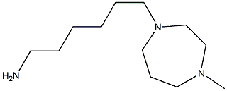 6-(4-methyl-1,4-diazepan-1-yl)hexan-1-amine 结构式