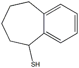 6,7,8,9-tetrahydro-5H-benzo[7]annulene-5-thiol 结构式