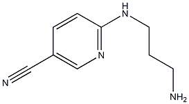 6-[(3-aminopropyl)amino]nicotinonitrile 结构式