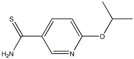 6-isopropoxypyridine-3-carbothioamide 结构式