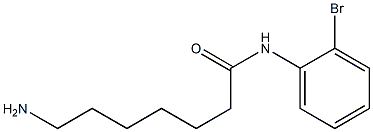 7-amino-N-(2-bromophenyl)heptanamide 结构式