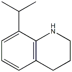 8-isopropyl-1,2,3,4-tetrahydroquinoline 结构式