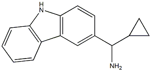 9H-carbazol-3-yl(cyclopropyl)methanamine 结构式