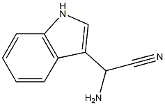 amino(1H-indol-3-yl)acetonitrile 结构式