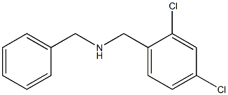 benzyl[(2,4-dichlorophenyl)methyl]amine 结构式