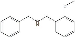 benzyl[(2-methoxyphenyl)methyl]amine 结构式