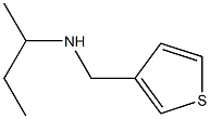 butan-2-yl(thiophen-3-ylmethyl)amine 结构式