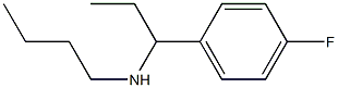 butyl[1-(4-fluorophenyl)propyl]amine 结构式