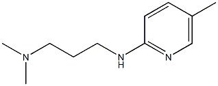 dimethyl({3-[(5-methylpyridin-2-yl)amino]propyl})amine 结构式