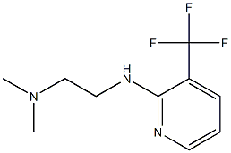 dimethyl(2-{[3-(trifluoromethyl)pyridin-2-yl]amino}ethyl)amine 结构式