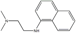 dimethyl[2-(naphthalen-1-ylamino)ethyl]amine 结构式