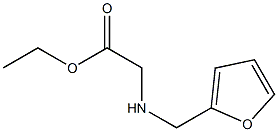 ethyl 2-[(furan-2-ylmethyl)amino]acetate 结构式