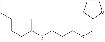heptan-2-yl[3-(oxolan-2-ylmethoxy)propyl]amine 结构式