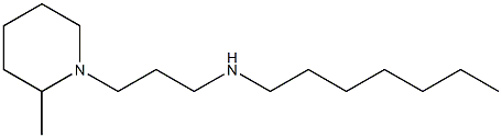 heptyl[3-(2-methylpiperidin-1-yl)propyl]amine 结构式